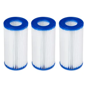 3 Pack Bestway Type III A/C Filter Cartridge for 1000 & 1500 GPH Filter Pumps
