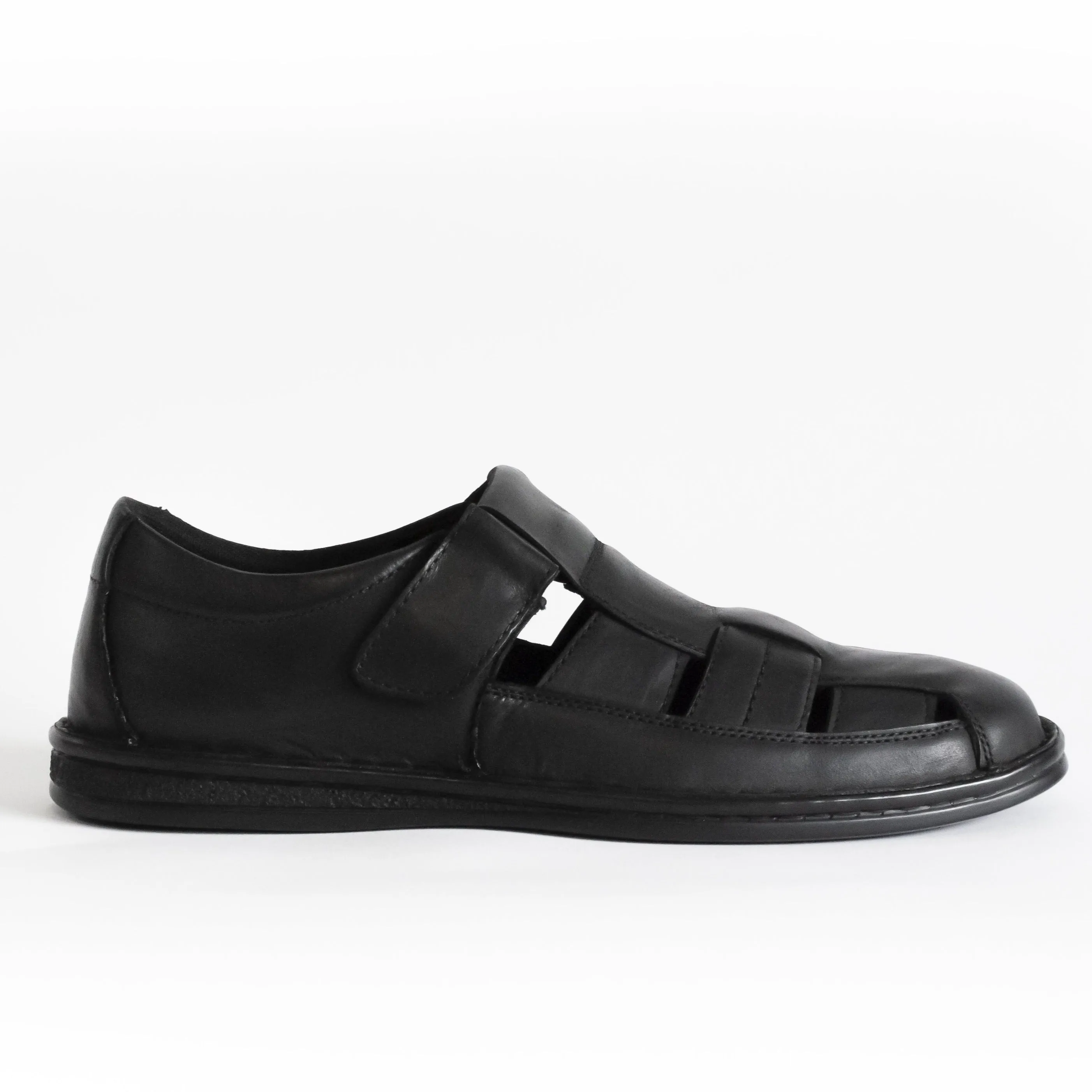AC Black Men's Sandals | 362/21-BL