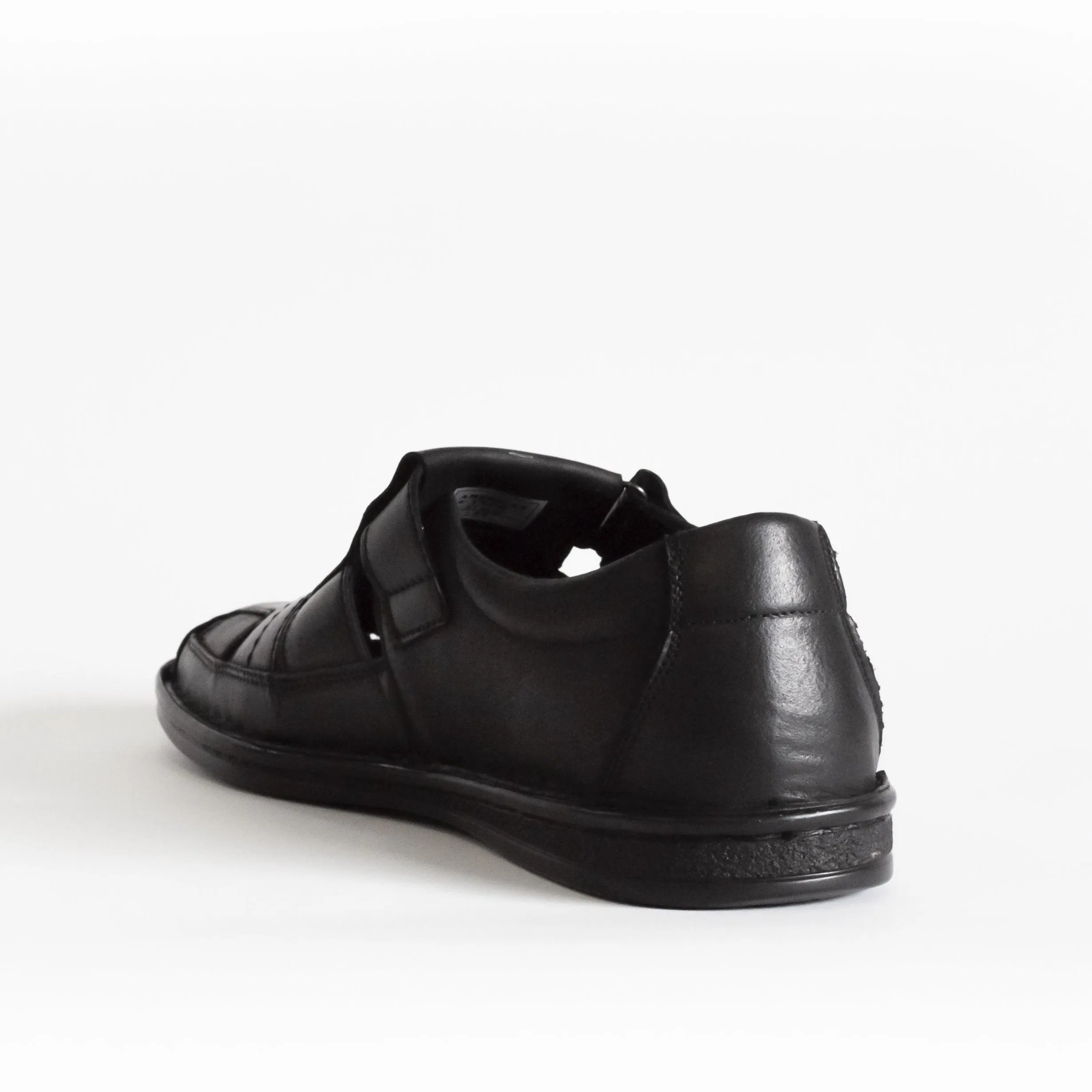 AC Black Men's Sandals | 362/21-BL