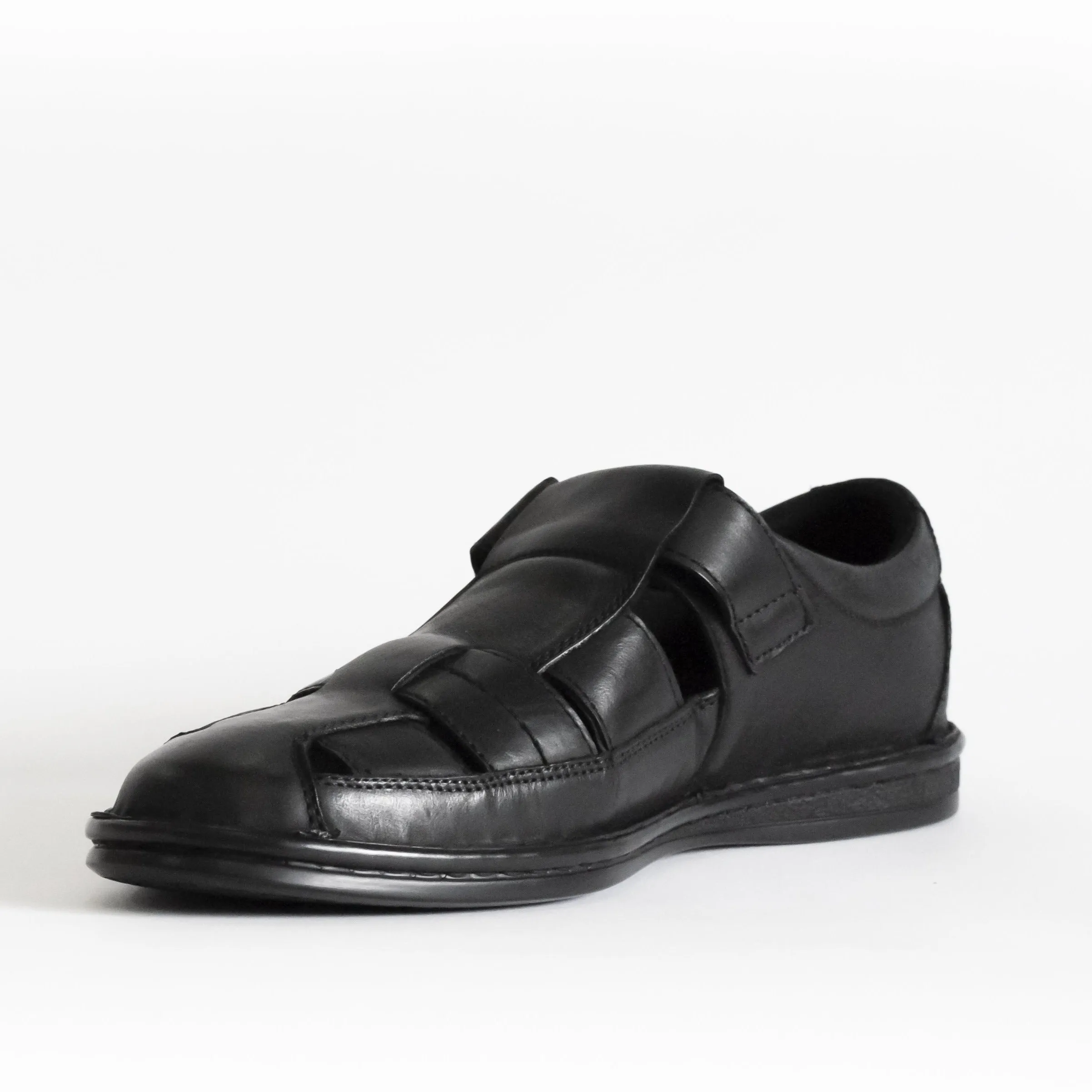 AC Black Men's Sandals | 362/21-BL