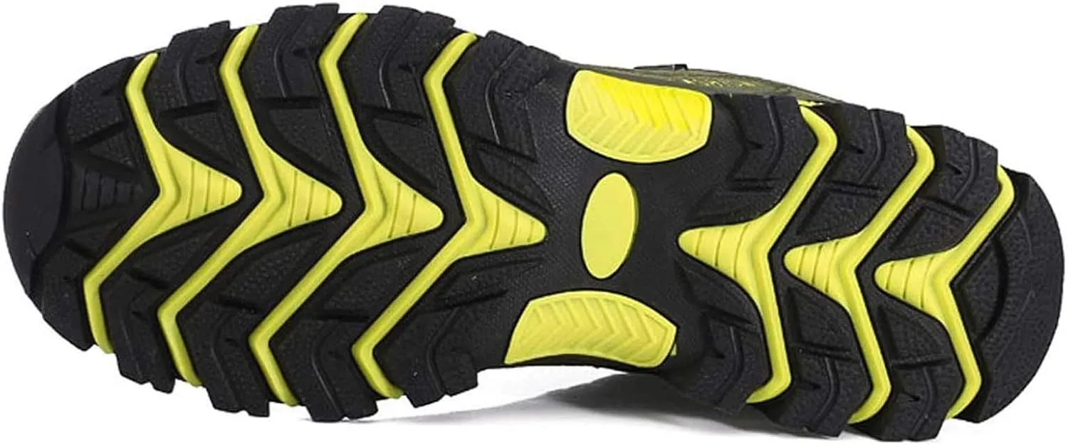 Arch Support Hiking Shoes for Men Lightweight Breathable Slip on Running Shoe Non Slip Work Sport Shoes for Men