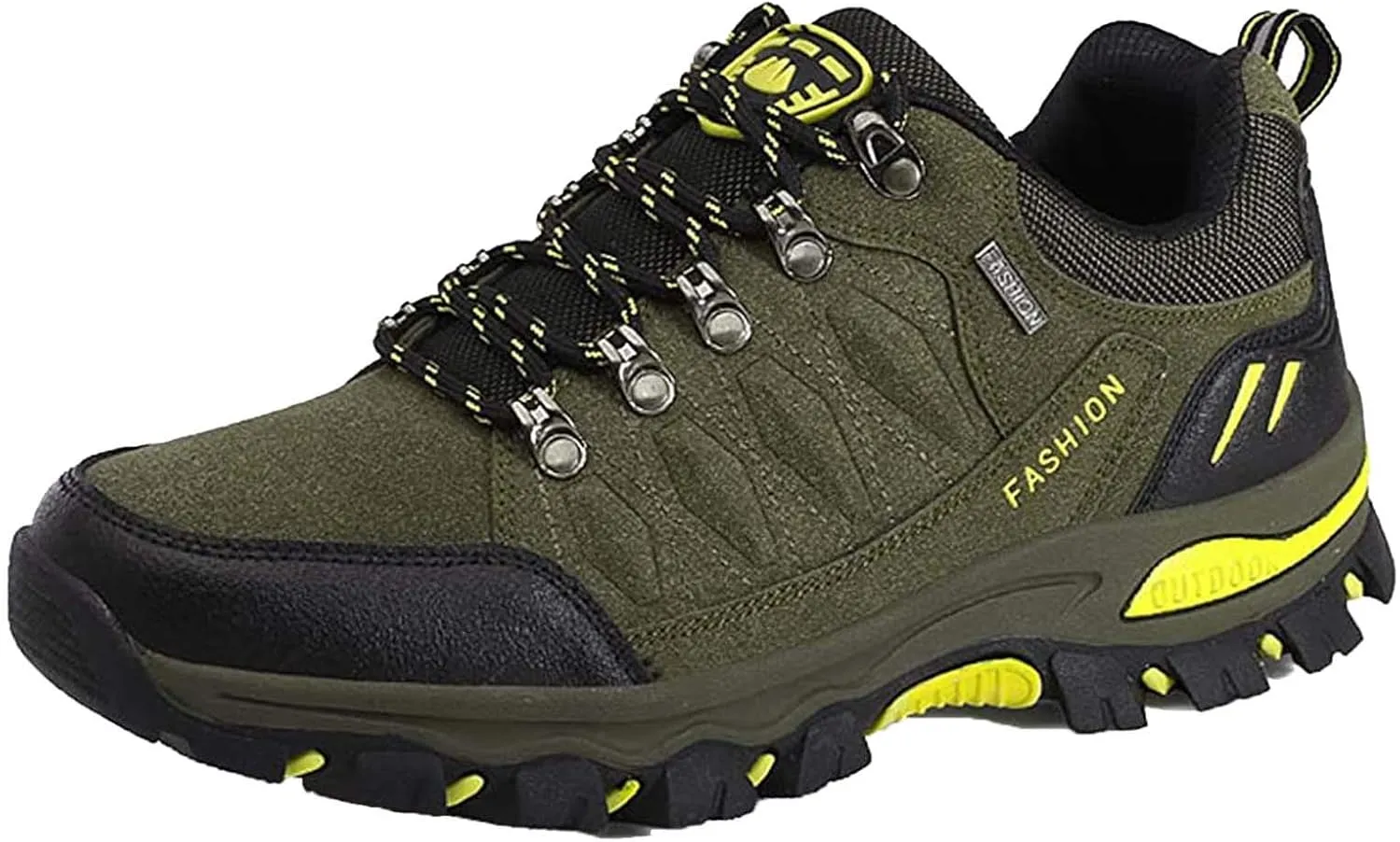 Arch Support Hiking Shoes for Men Lightweight Breathable Slip on Running Shoe Non Slip Work Sport Shoes for Men