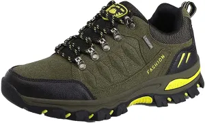 Arch Support Hiking Shoes for Men Lightweight Breathable Slip on Running Shoe Non Slip Work Sport Shoes for Men