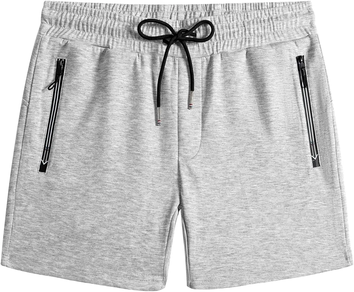 Arjen Kroos Mens Running Shorts, 3 Inch Athletic Shorts for Men Quick Dry, Drawstring Gym Shorts with Zipper Pockets