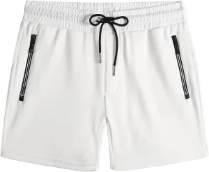 Arjen Kroos Mens Running Shorts, 3 Inch Athletic Shorts for Men Quick Dry, Drawstring Gym Shorts with Zipper Pockets