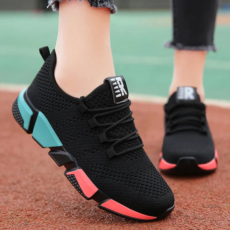 Autri Sneakers | Casual schwarze Sneakers für Damen