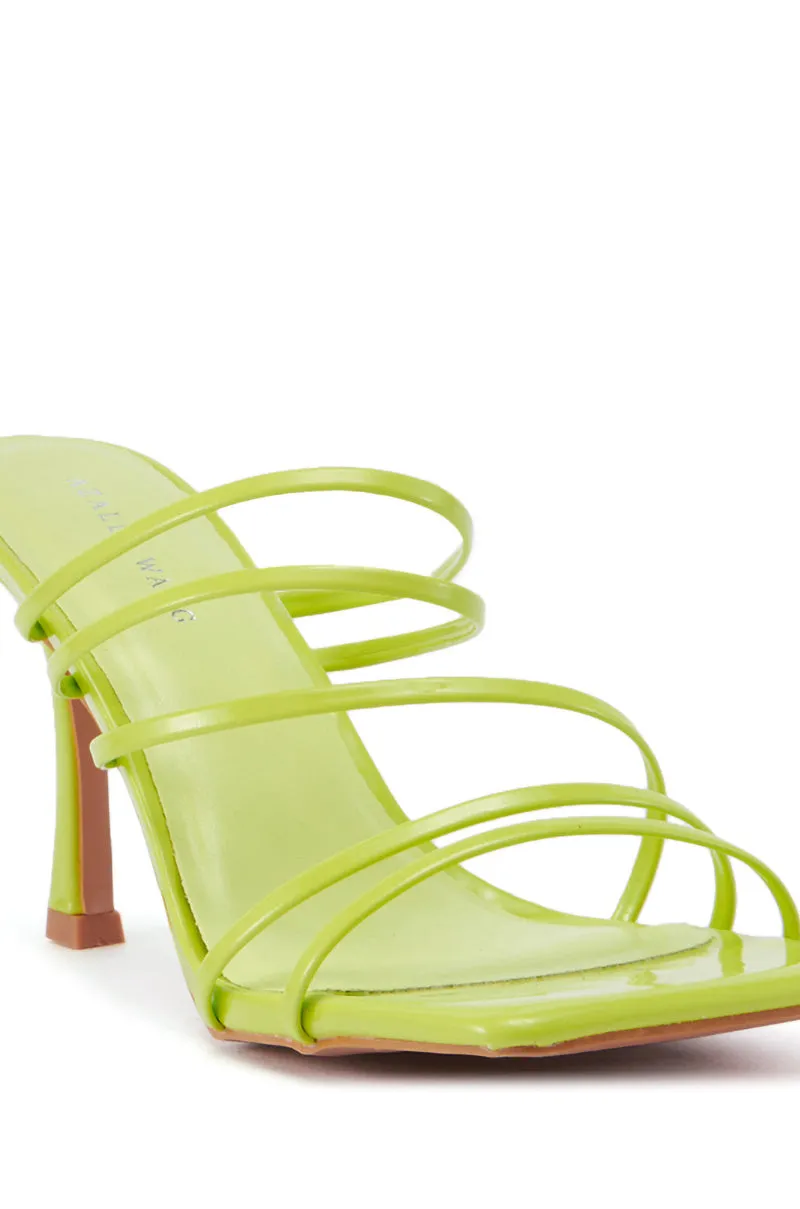 AZALEA WANG HUGHIE LIME SANDAL