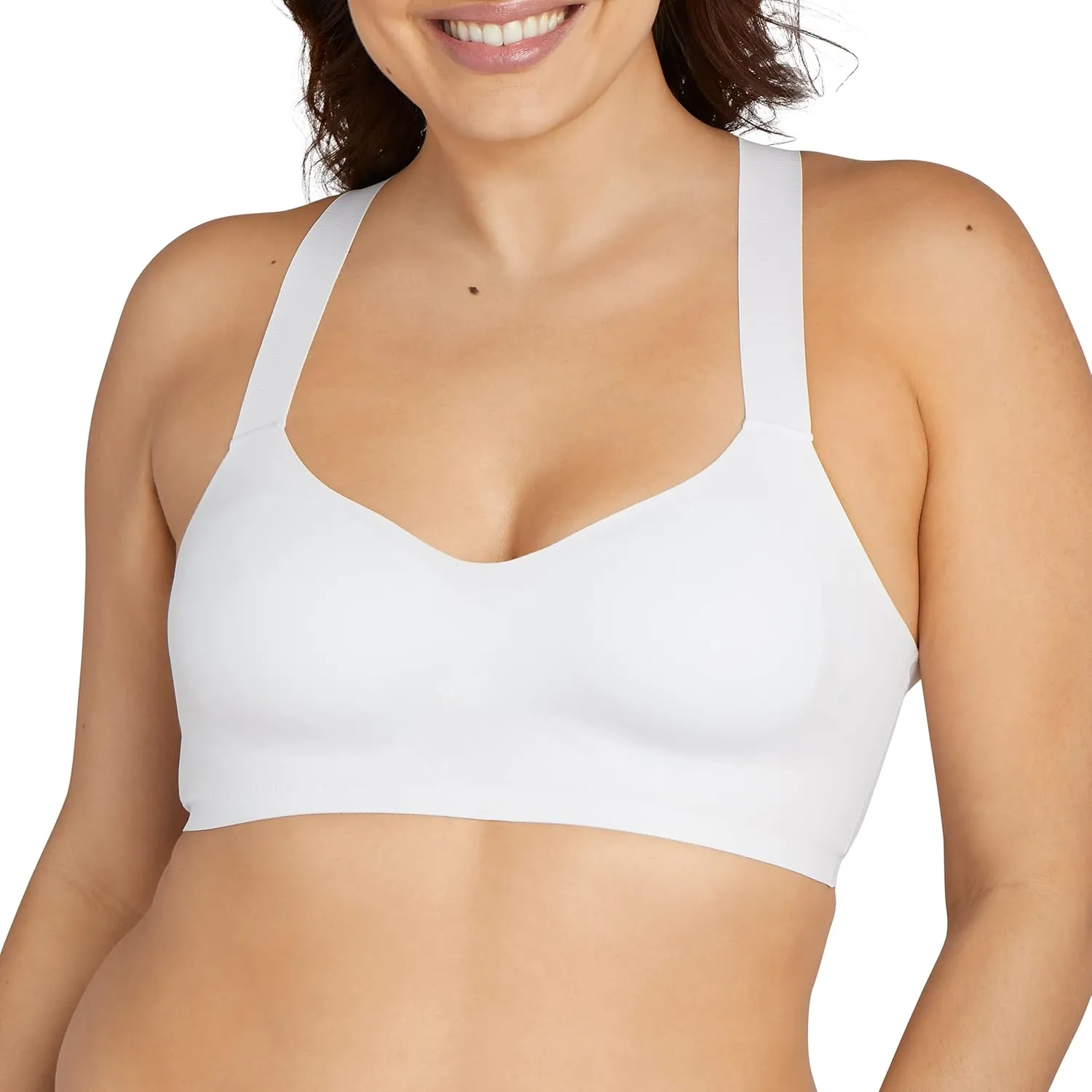 Bali Women's Comfort Revolution Easylite Racerback Breathable Wirefree Bra Df3499