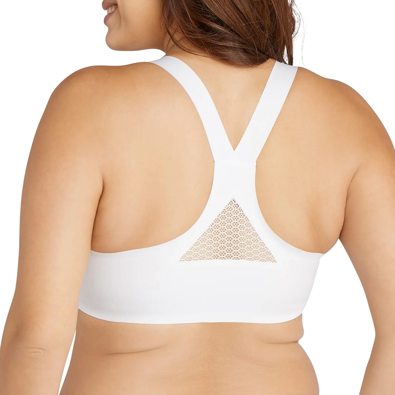 Bali Women's Comfort Revolution Easylite Racerback Breathable Wirefree Bra Df3499