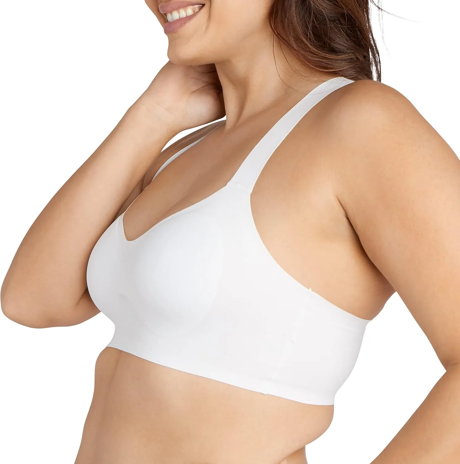 Bali Women's Comfort Revolution Easylite Racerback Breathable Wirefree Bra Df3499
