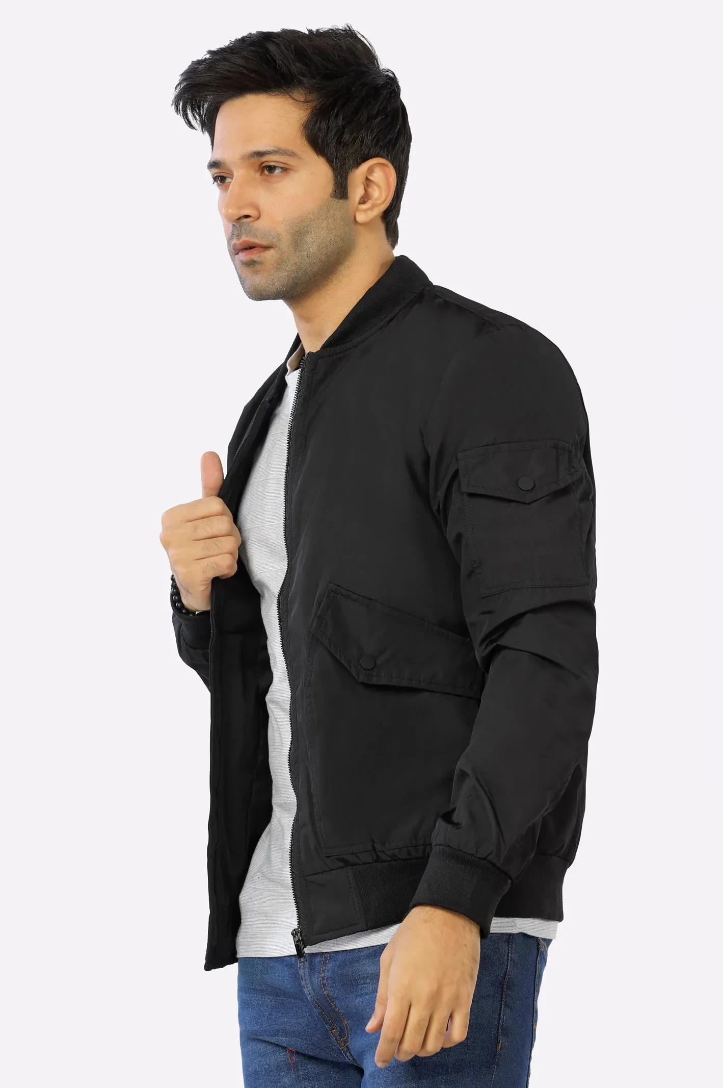 Black Men's Jacket