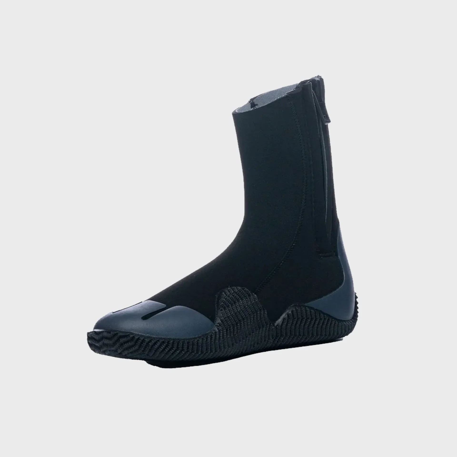 C-Skins Legend 5mm Unisex Zipped Round Toe Boots - Black/Charcoal