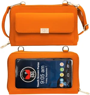 Captiva Touch Screen Women's Crossbody Handbag - Cell Phone Purse & Case