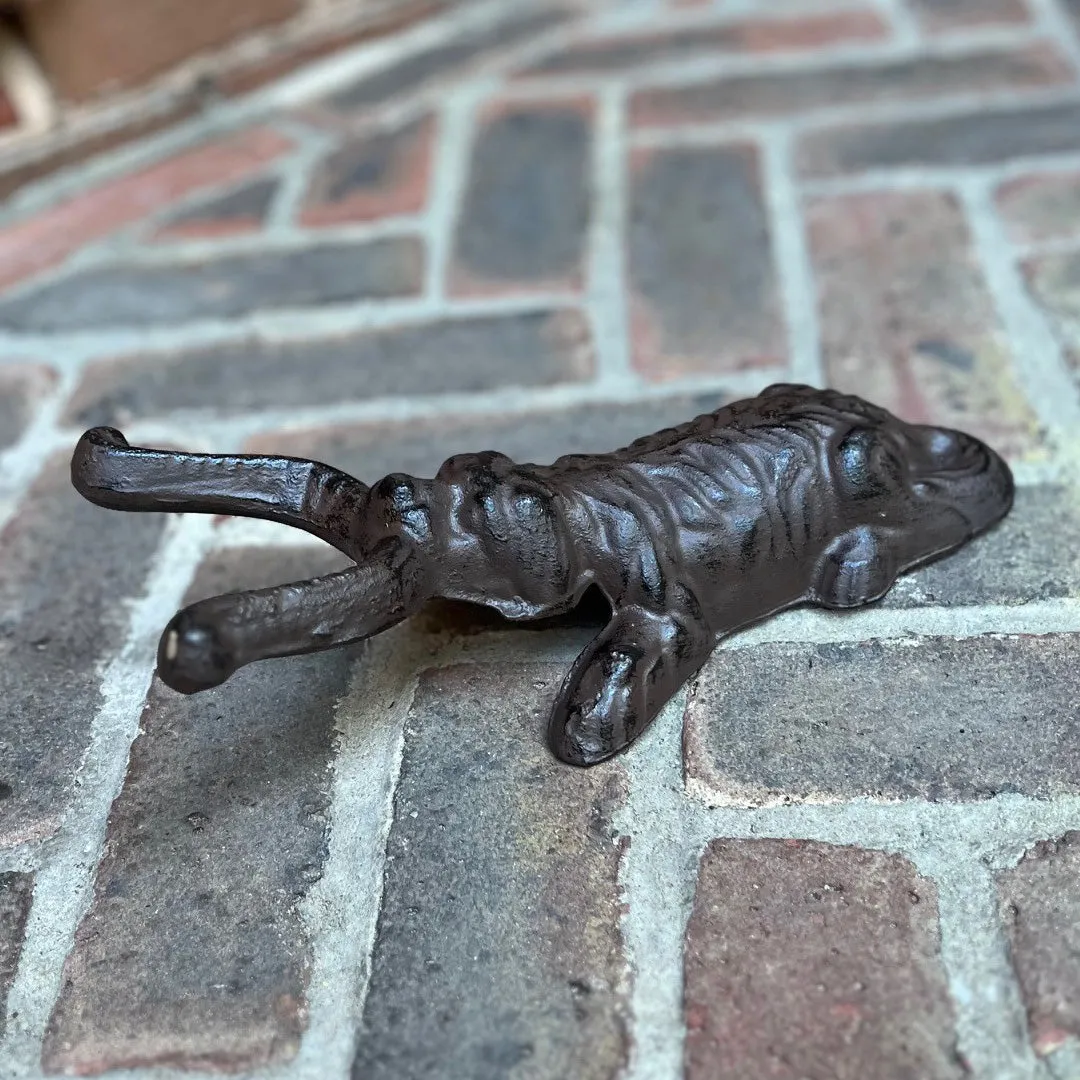Cast Iron Dog Shape Garden & Patio Boot Jack