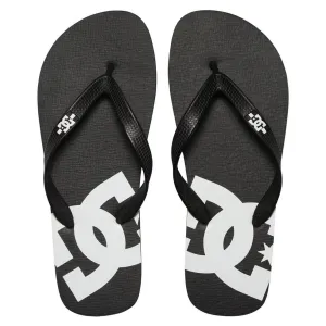 DC Spray Sandals - Black Black White