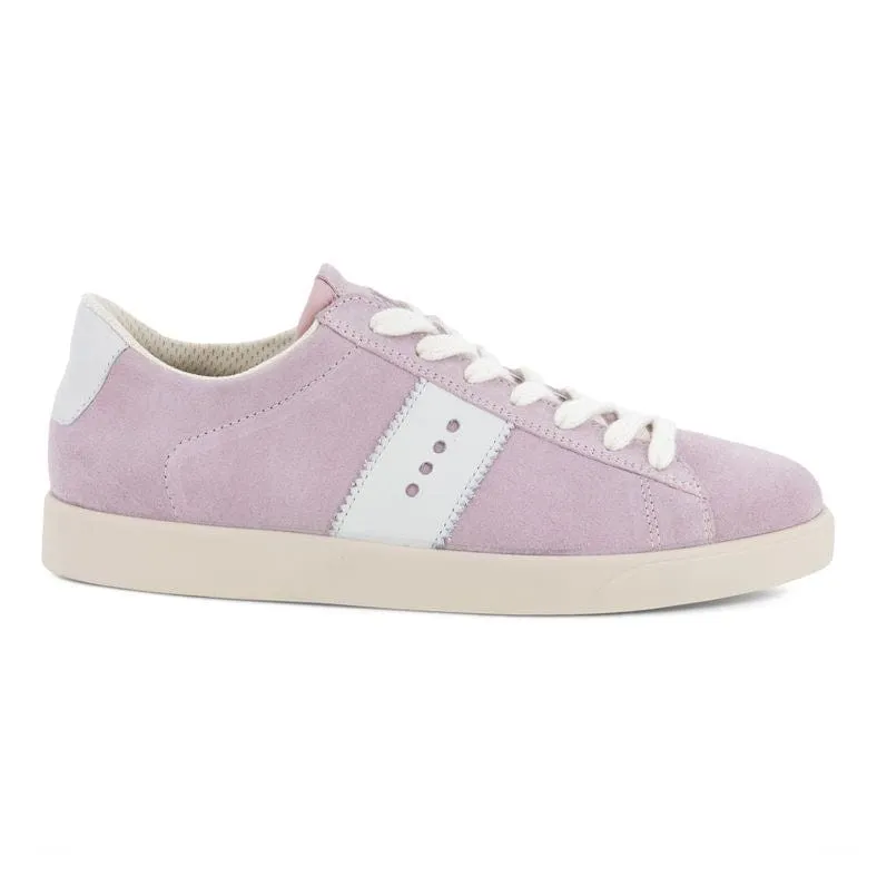 Ecco Women's Street Lite Sneakers- Violet/ White