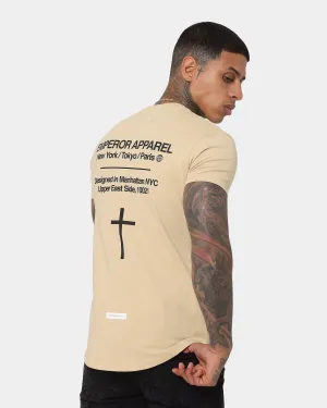 Emperor Apparel Inner City After Dark Short Sleeve T-Shirt Sand/Black