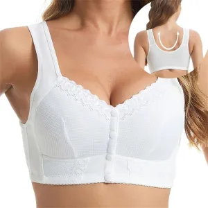 Evybliss Moona Bra - Front Closure Breathable Bra for Seniors