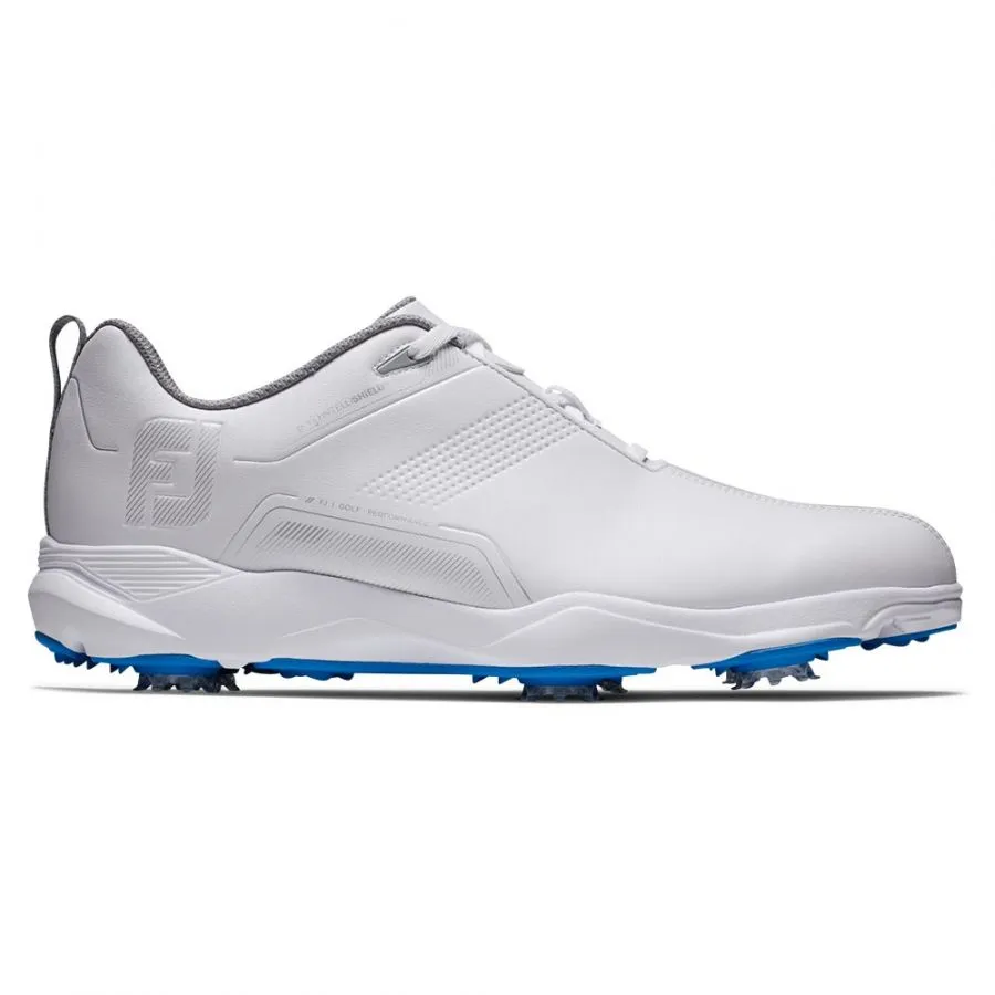 Footjoy eComfort Golf Shoes - White/Grey