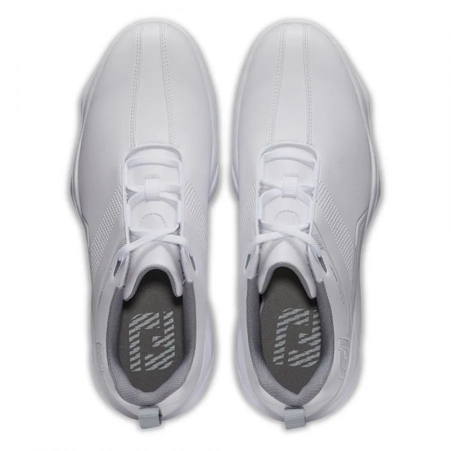 Footjoy eComfort Golf Shoes - White/Grey