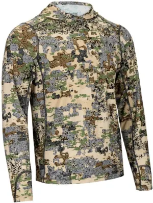 FORLOH Men's SolAir Hooded Long Sleeve - Premium Lightweight Sun Shirt | UPF 50  Sun Protection | Cooling Technology
