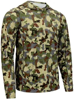 FORLOH Men's SolAir Hooded Long Sleeve - Premium Lightweight Sun Shirt | UPF 50  Sun Protection | Cooling Technology