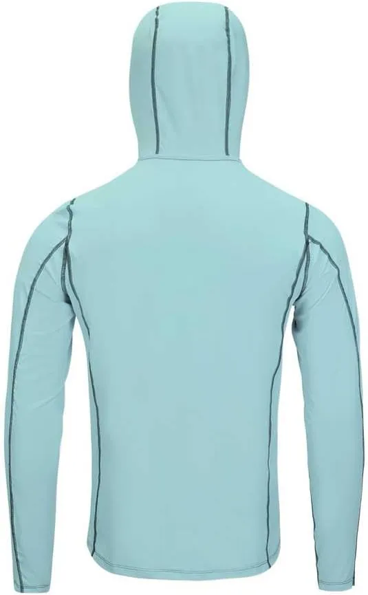 FORLOH Men's SolAir Hooded Long Sleeve - Premium Lightweight Sun Shirt | UPF 50  Sun Protection | Cooling Technology