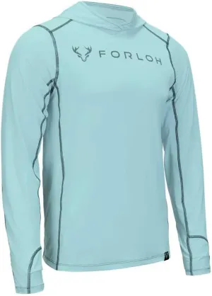 FORLOH Men's SolAir Hooded Long Sleeve - Premium Lightweight Sun Shirt | UPF 50  Sun Protection | Cooling Technology