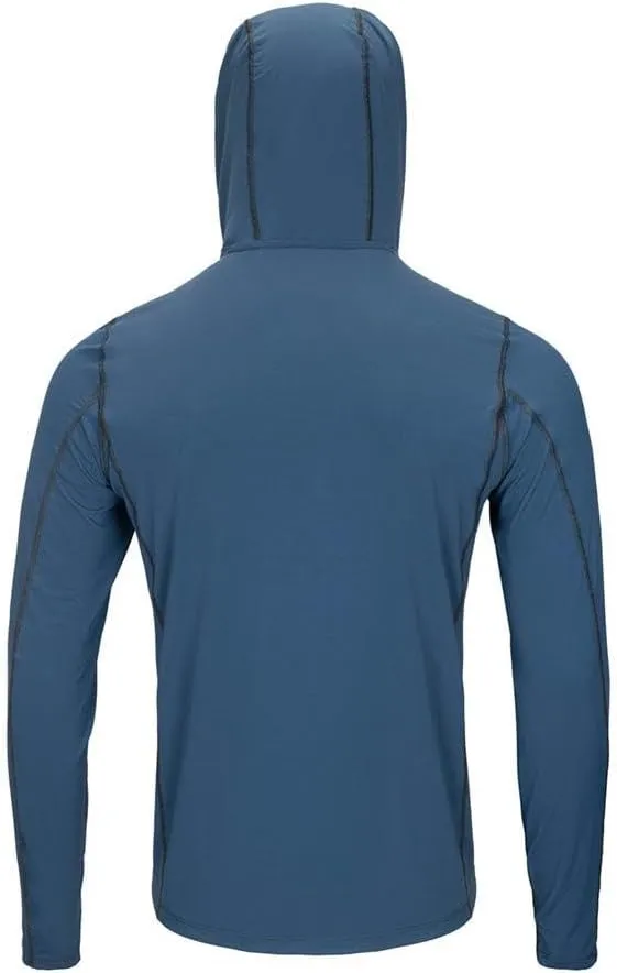 FORLOH Men's SolAir Hooded Long Sleeve - Premium Lightweight Sun Shirt | UPF 50  Sun Protection | Cooling Technology