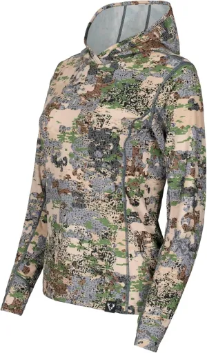 FORLOH Women's SolAir Hooded Long Sleeve - Premium Lightweight Sun Shirt | UPF 50  Sun Protection | Cooling Technology