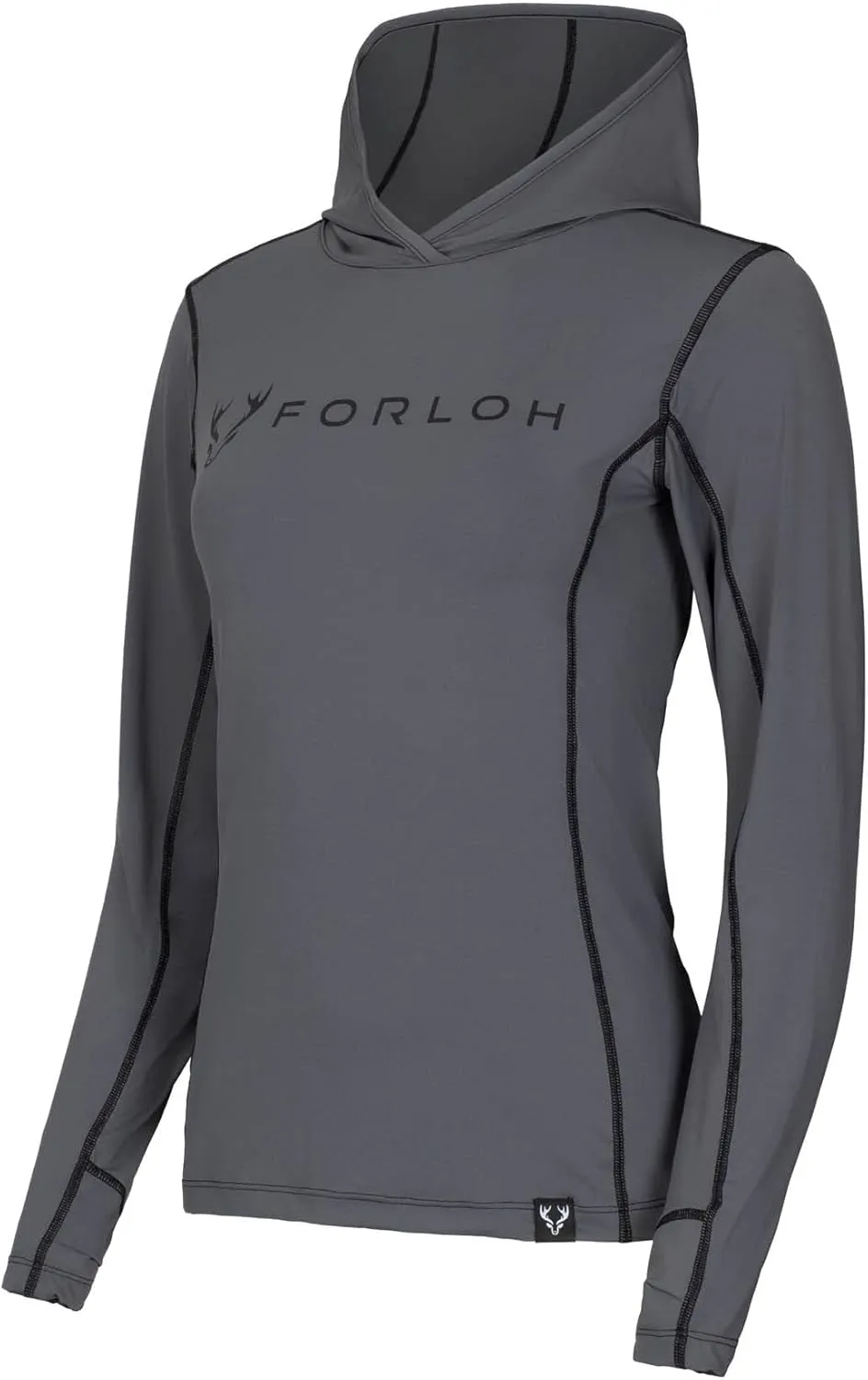FORLOH Women's SolAir Hooded Long Sleeve - Premium Lightweight Sun Shirt | UPF 50  Sun Protection | Cooling Technology
