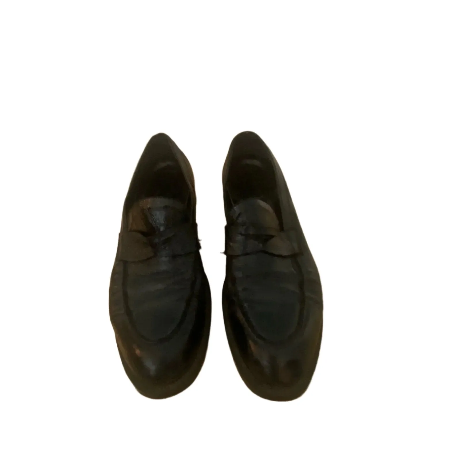 Fratelli Rossetti Black Patent Leather Loafers Size 39