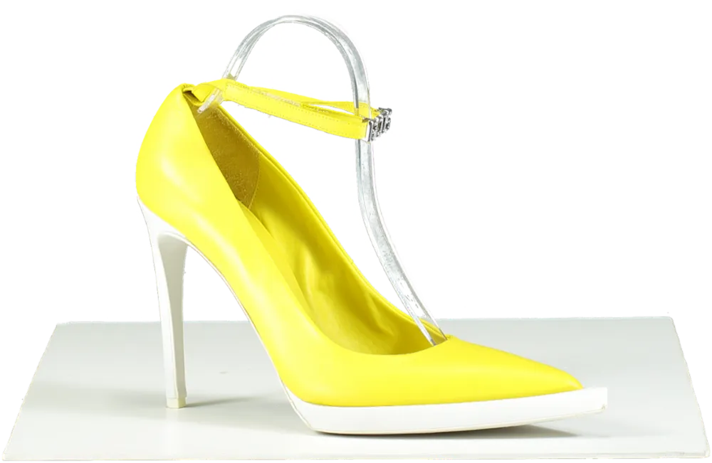 GCDS Yellow Rider Pumps UK 6 EU 39 