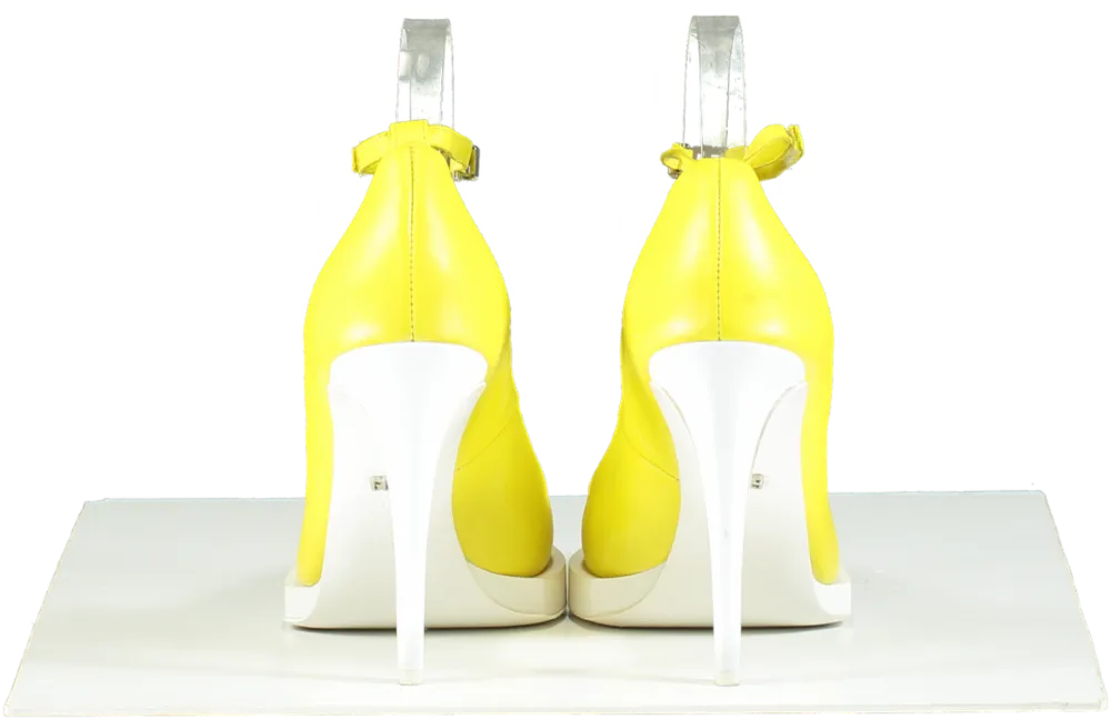 GCDS Yellow Rider Pumps UK 6 EU 39 