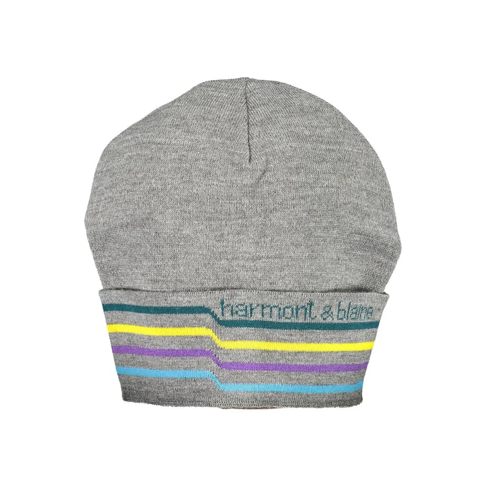 Gray Wool Men Cap
