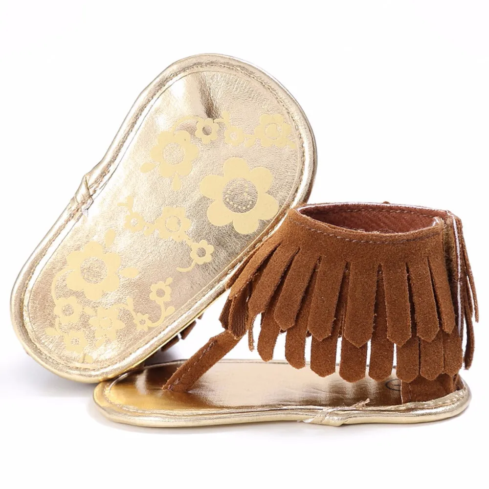 Infant Fringed Sandals