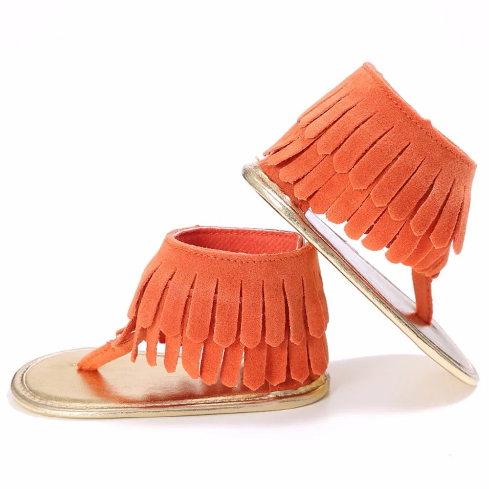 Infant Fringed Sandals