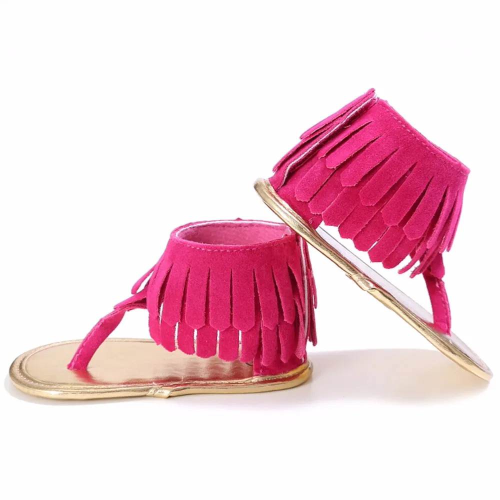 Infant Fringed Sandals