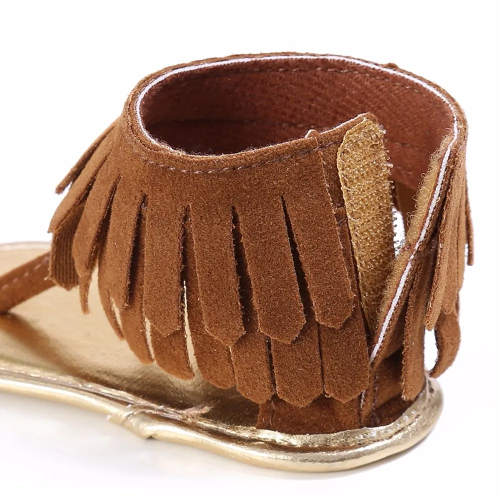 Infant Fringed Sandals