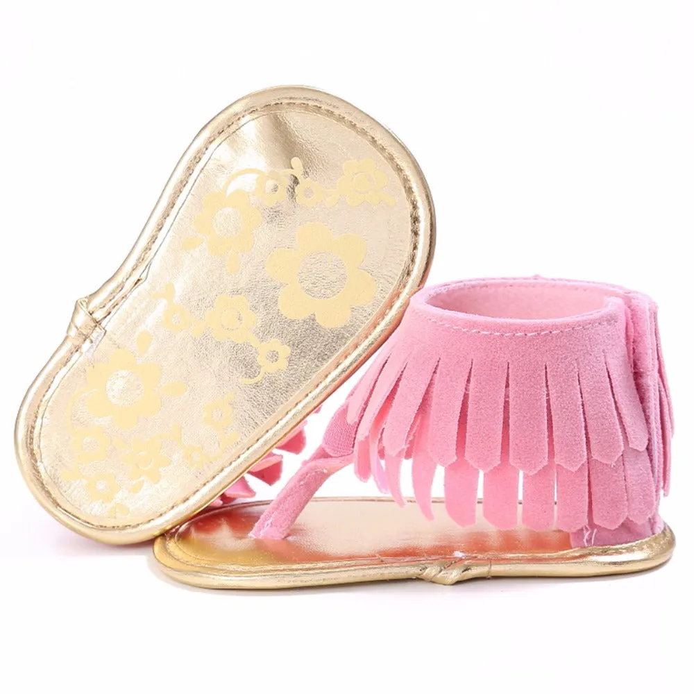 Infant Fringed Sandals