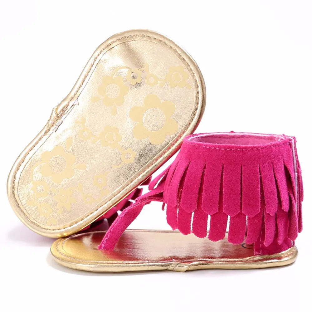 Infant Fringed Sandals