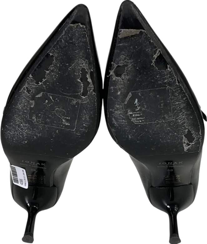 jonak Black Cross-strap Pumps UK 6 EU 39 
