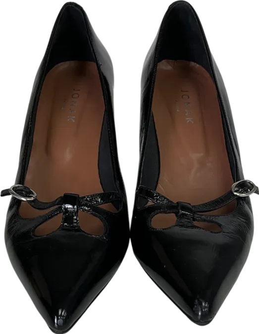jonak Black Cross-strap Pumps UK 6 EU 39 