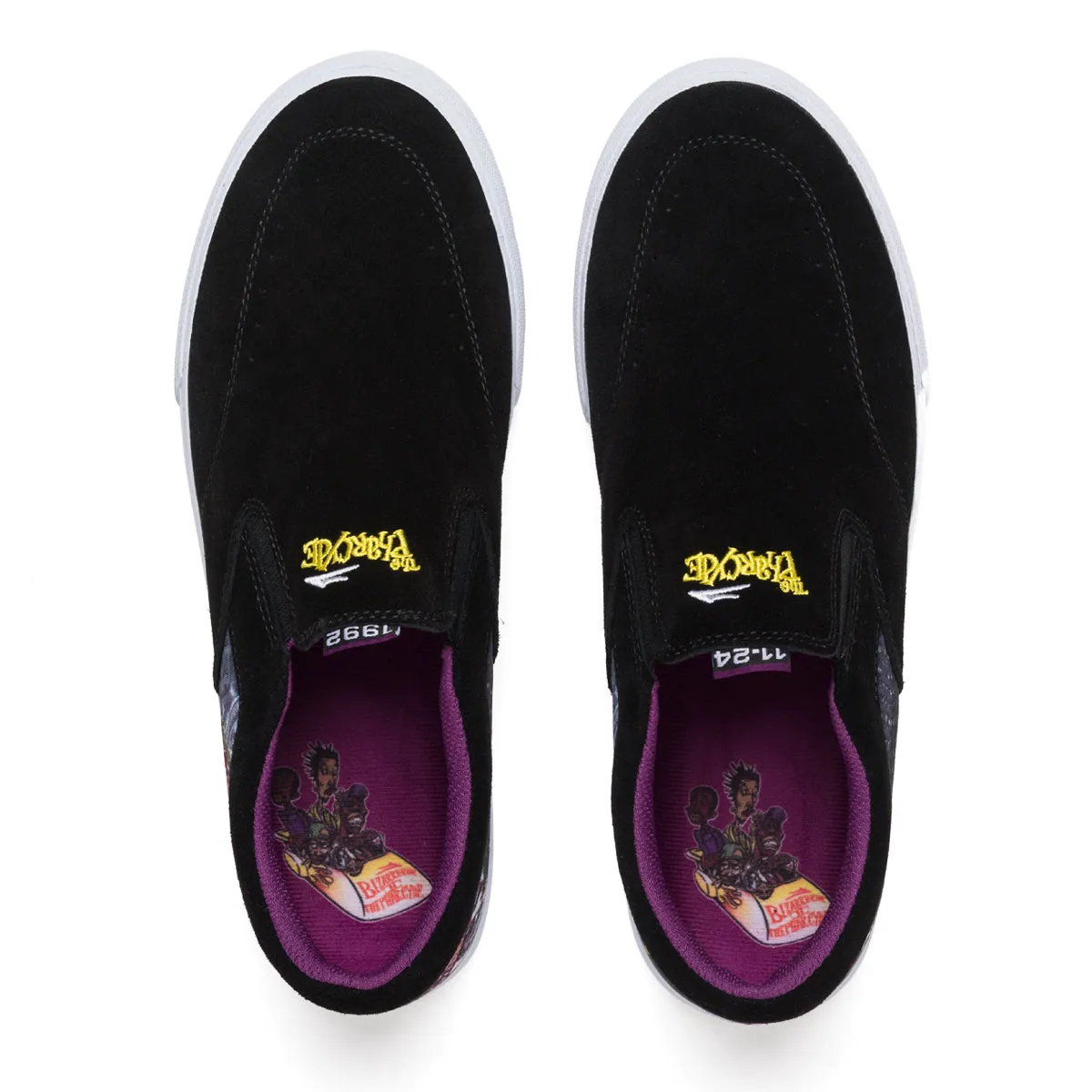 Lakai X The Pharcyde Shoes Owen VLK - Black Suede