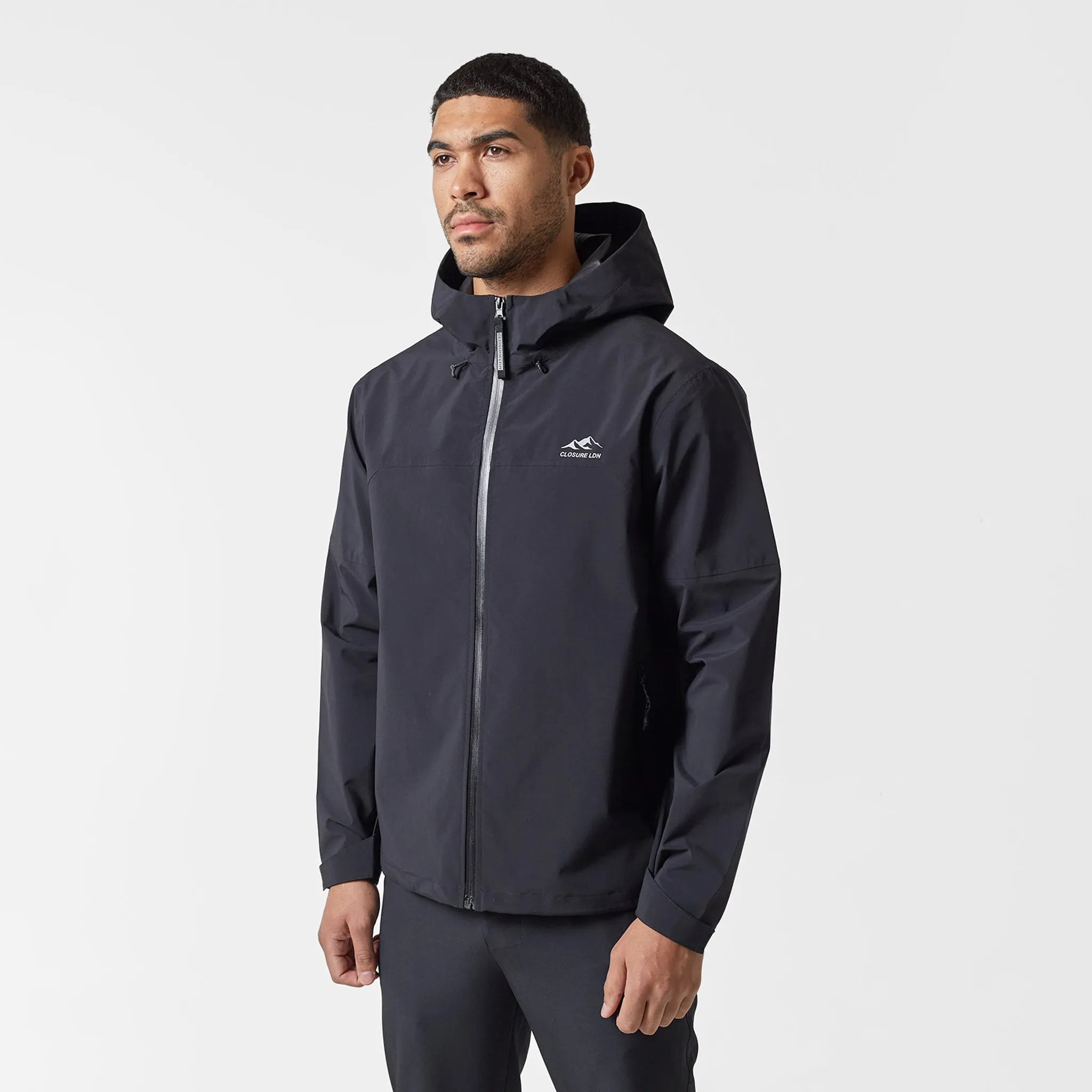 Layered Shell Sport Jacket | Black