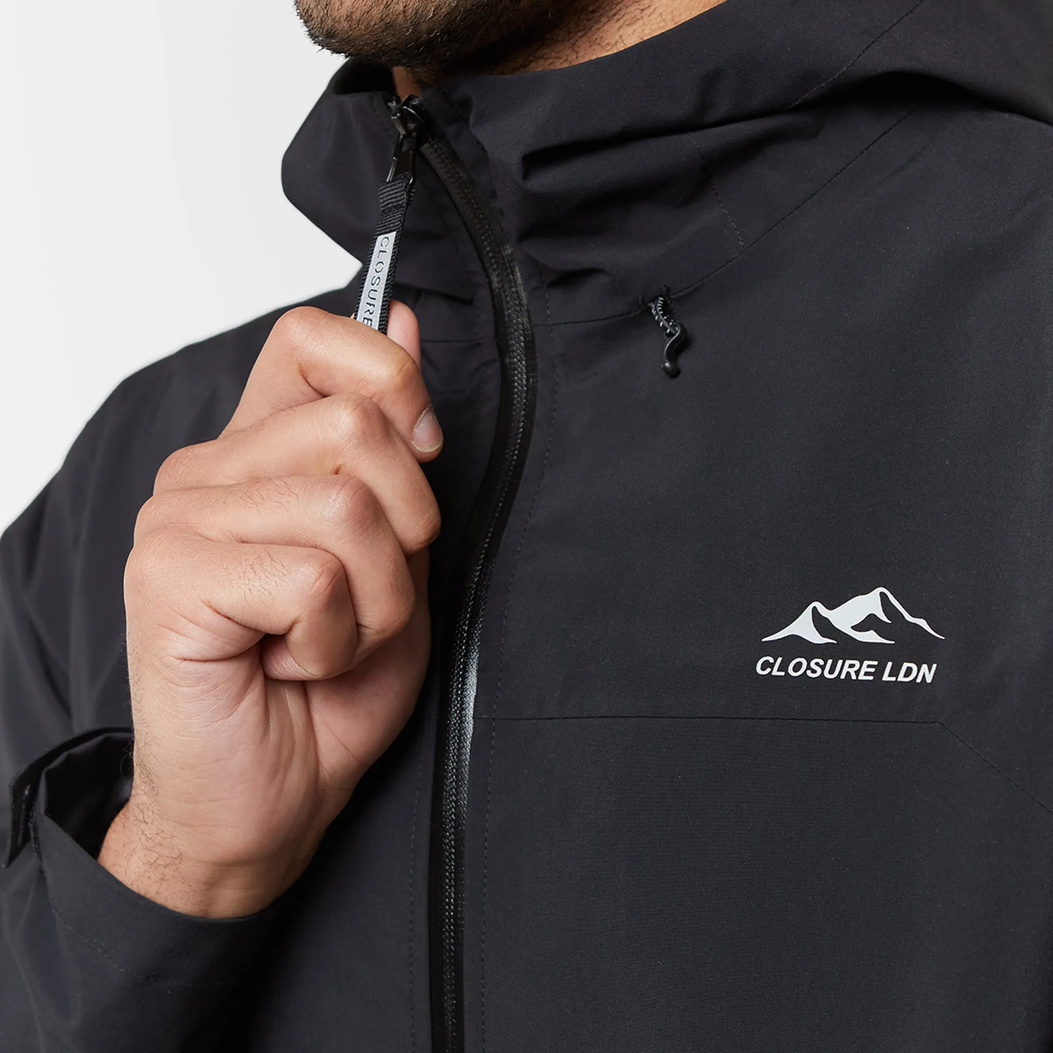 Layered Shell Sport Jacket | Black