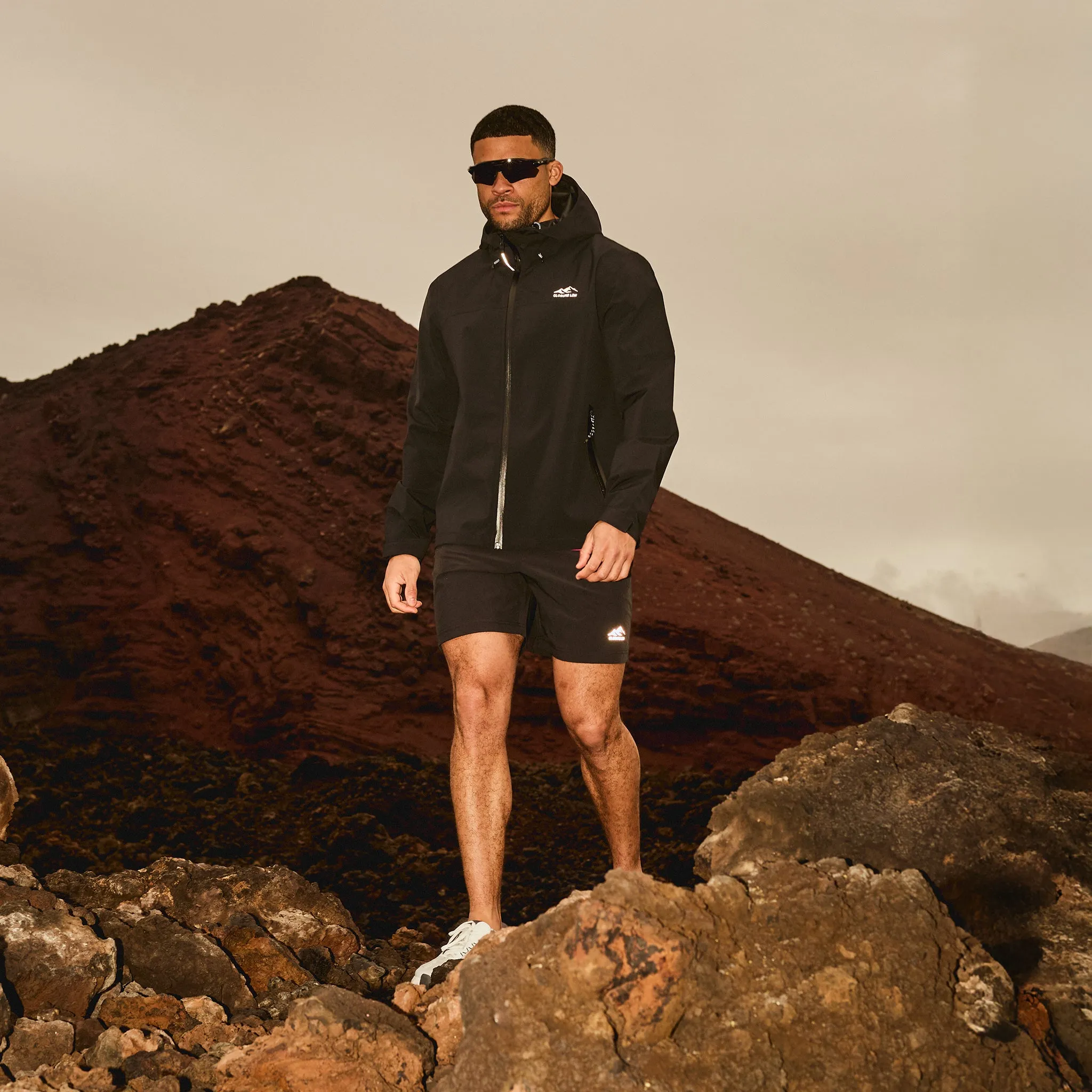 Layered Shell Sport Jacket | Black