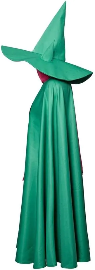 MyheroCos Deltarune Ralsei Cosplay Costume Adult Ralsei Cape Cloak with Hat and Scarf Outfit