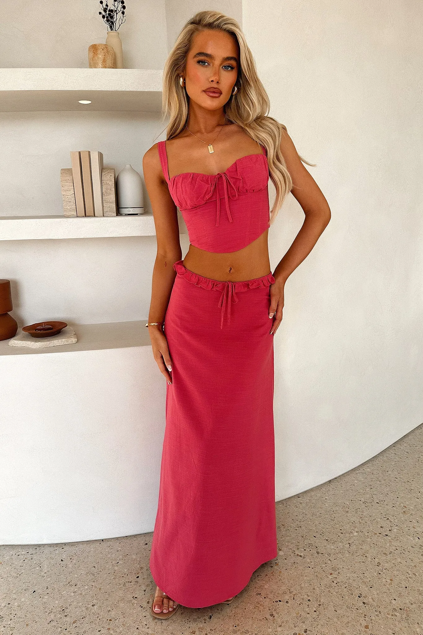 Nakia Top - Pink