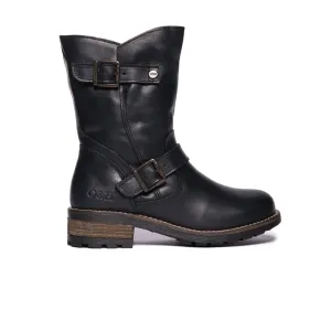 Oak & Hyde Crest Demi Cesar Mid Boot (Women) - Black